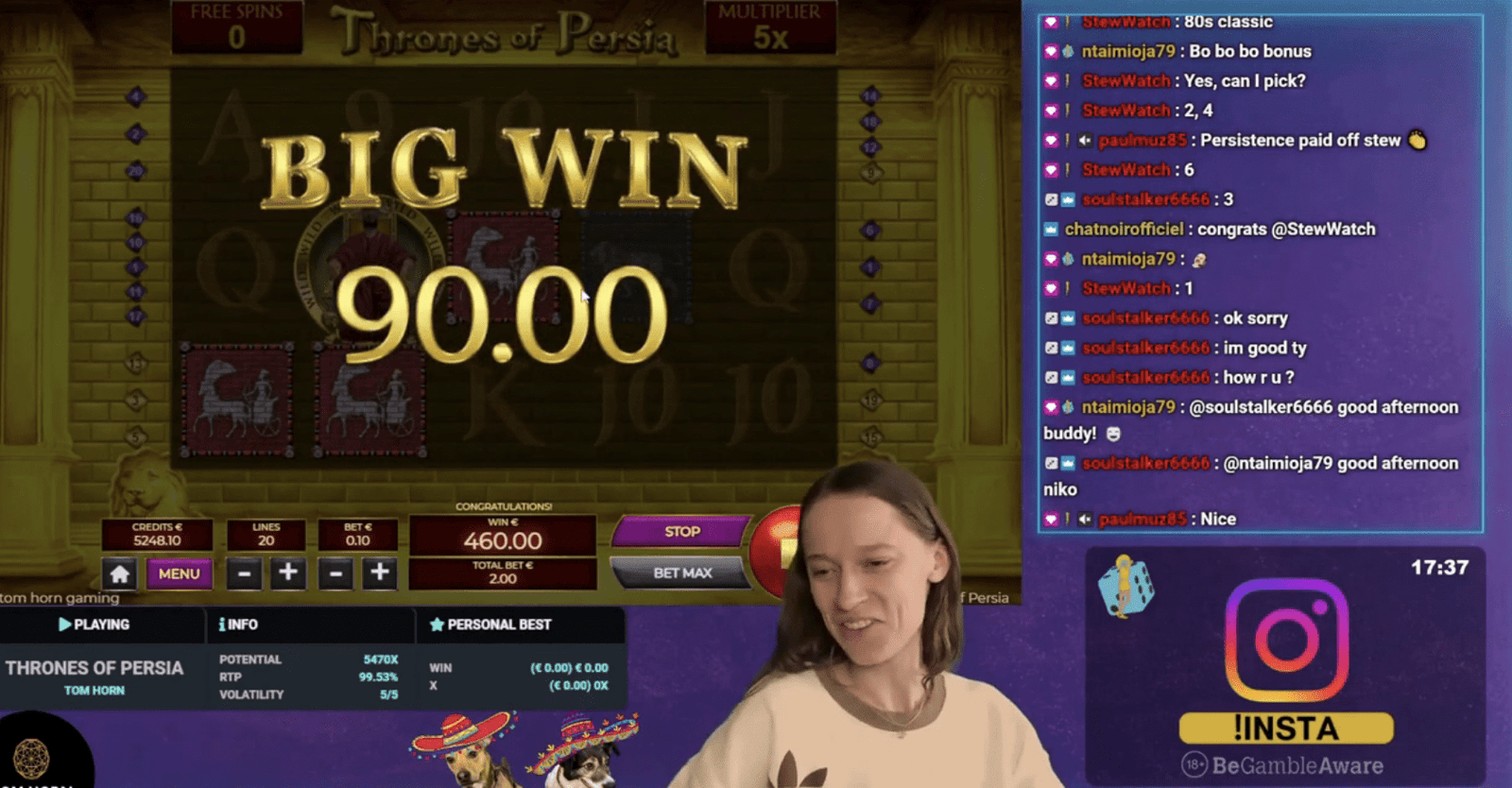 slot streamer Dice Girl